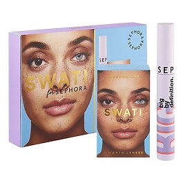 Swati Contact Lenses - Sada barevných čoček a řasenky image